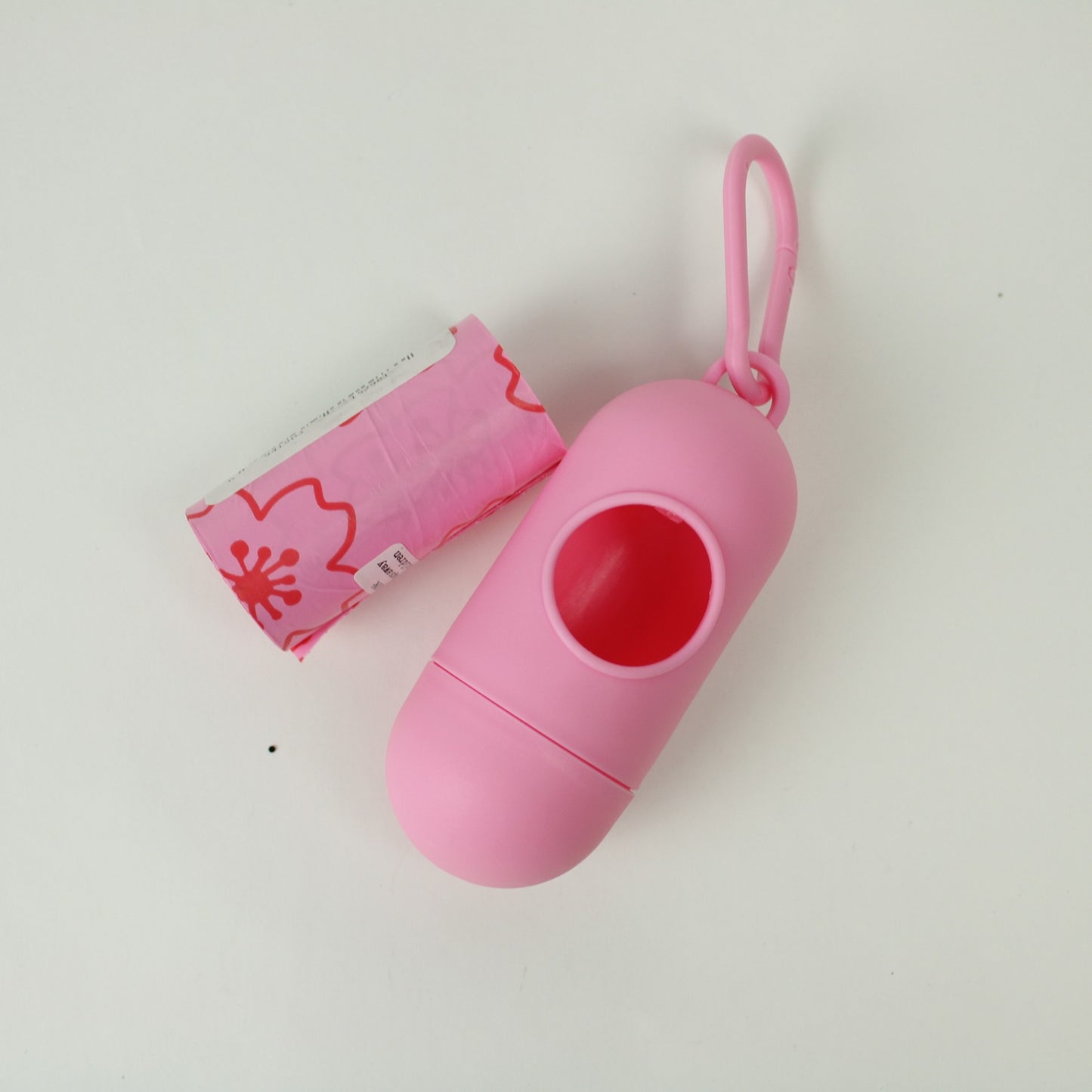kutyapiszok zacskó tartó, rózsaszín, pink