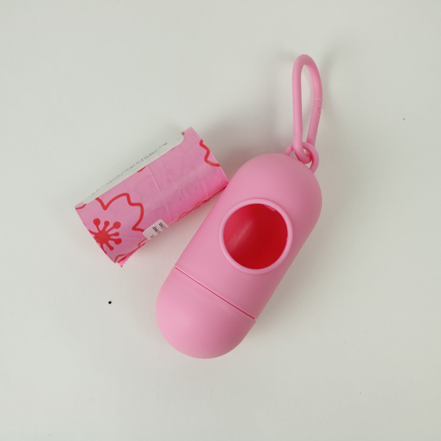 kutyapiszok zacskó tartó, rózsaszín, pink